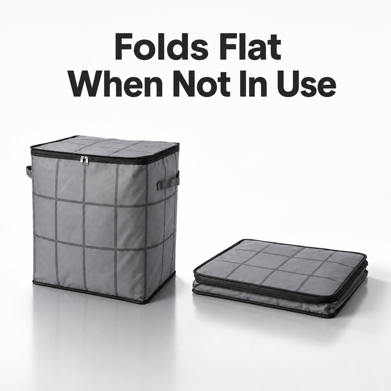 XXL Foldable Storage Bag with Reinforced Handles
