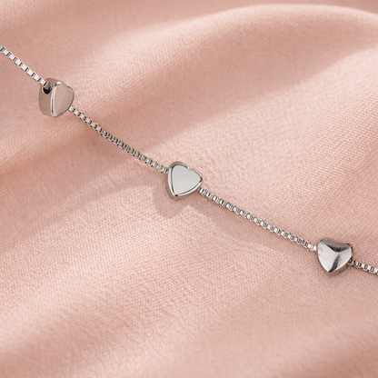 Heart Charm Adjustable Bracelet