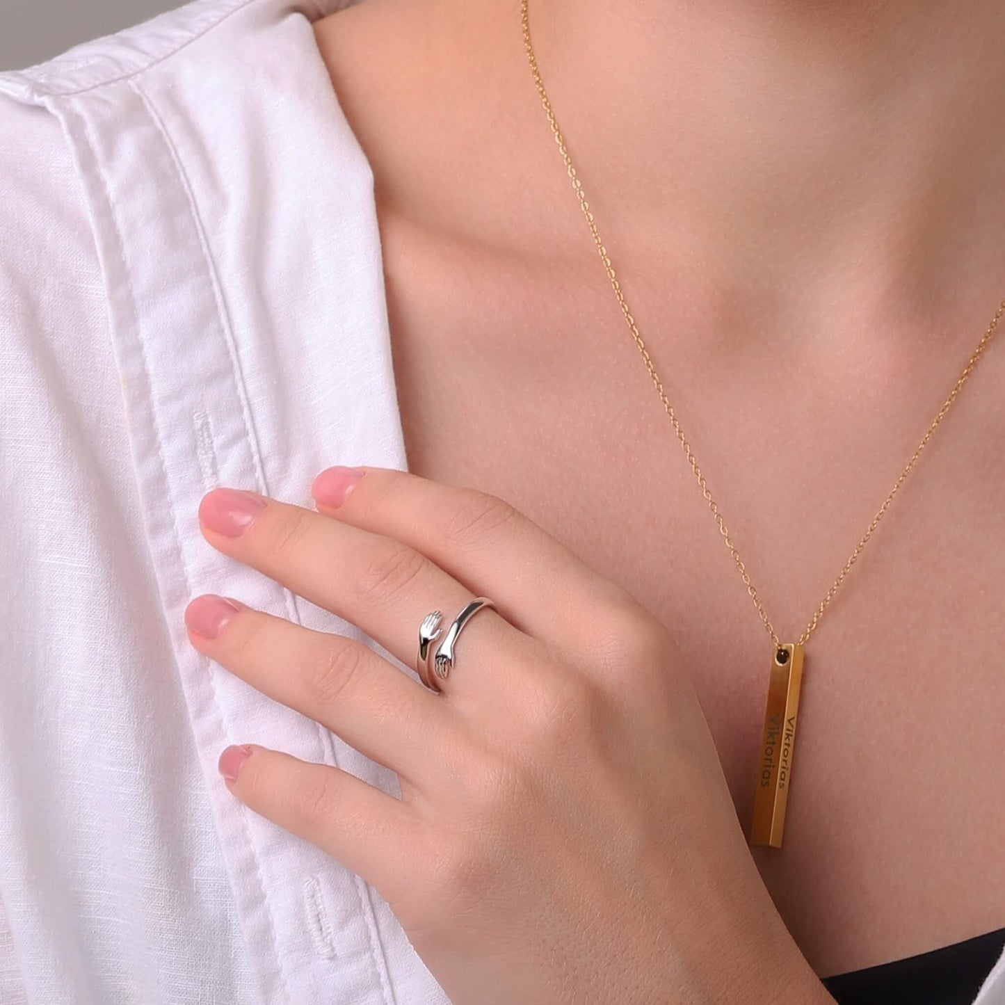 ✨BUY 1 GET 1 FREE✨A Little Hug for Someone You Love – Hug Ring