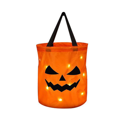 🎃 2026 Sale — Over 19,000 Sold!✨ Halloween Glowing Pumpkin Bag – LED Lights & Spacious Interior 🍬 Light Up the Night with the Ultimate Halloween Candy Bag 🎃