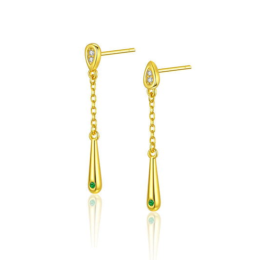 Dewdrop Tassel Earrings