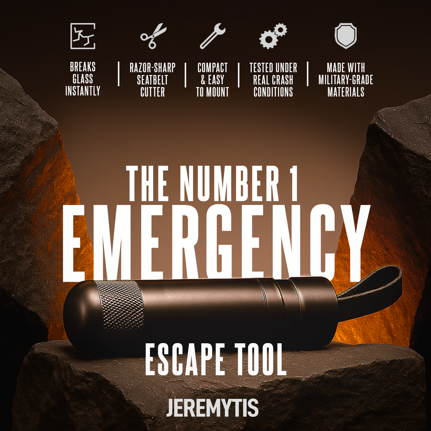 Safety Hammer | Emergency Car Escape Tool