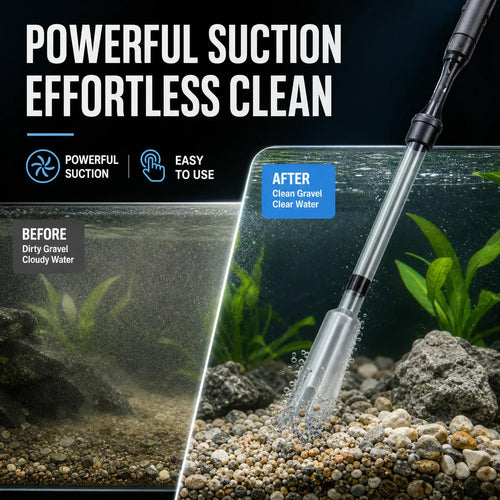 🎉55% off 🔥 Electric Aquarium Gravel Cleaner✨
