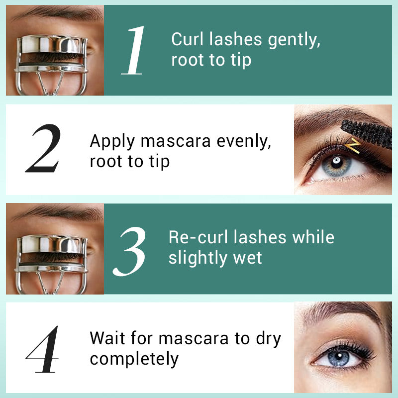 ✨LAST DAY BUY 1 GET 1 FREE!!✨Ultimate Waterproof & Sweatproof Lengthening & Curling Mascara👁️