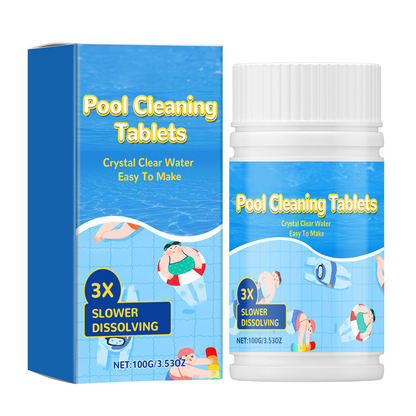 Pool Cleaning Tablets for Crystal Clear Water