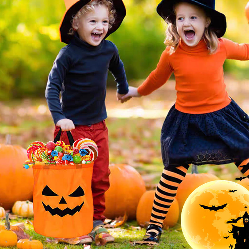 🎃 2026 Sale — Over 19,000 Sold!✨ Halloween Glowing Pumpkin Bag – LED Lights & Spacious Interior 🍬 Light Up the Night with the Ultimate Halloween Candy Bag 🎃