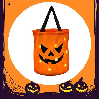 🎃 2026 Sale — Over 19,000 Sold!✨ Halloween Glowing Pumpkin Bag – LED Lights & Spacious Interior 🍬 Light Up the Night with the Ultimate Halloween Candy Bag 🎃