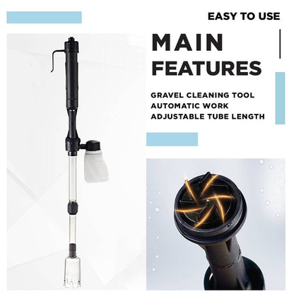 🎉55% off 🔥 Electric Aquarium Gravel Cleaner✨