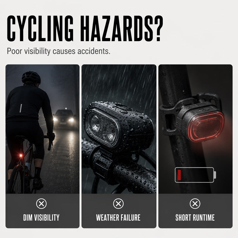 Bike Light Set Safety