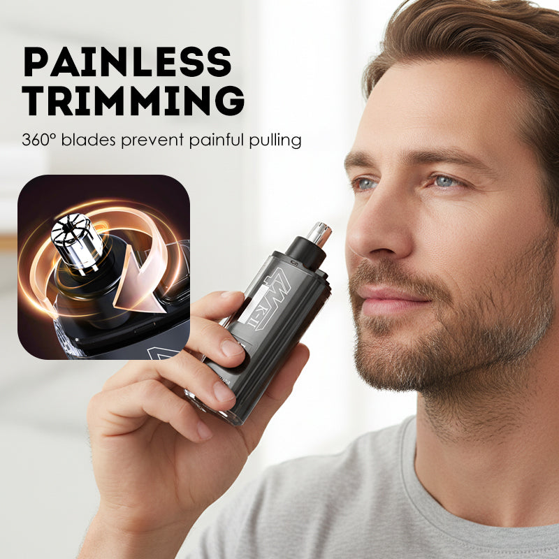 📢52% OFF !! ⏰Nose & Ear Hair Trimmer with LED Display