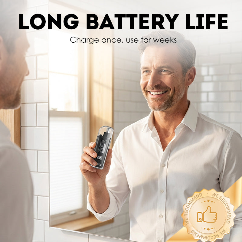 📢52% OFF !! ⏰Nose & Ear Hair Trimmer with LED Display