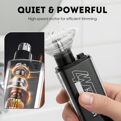 📢52% OFF !! ⏰Nose & Ear Hair Trimmer with LED Display